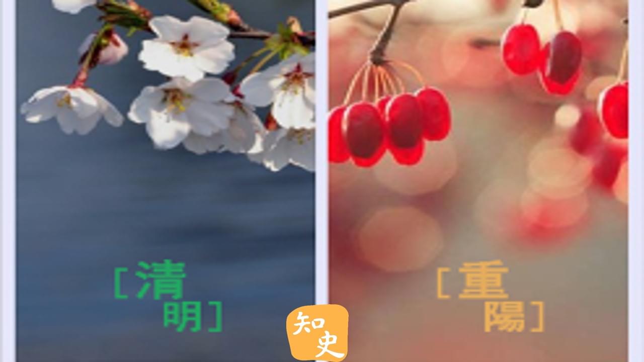  重陽節跟清明節有什麼區別? ｜細說清明